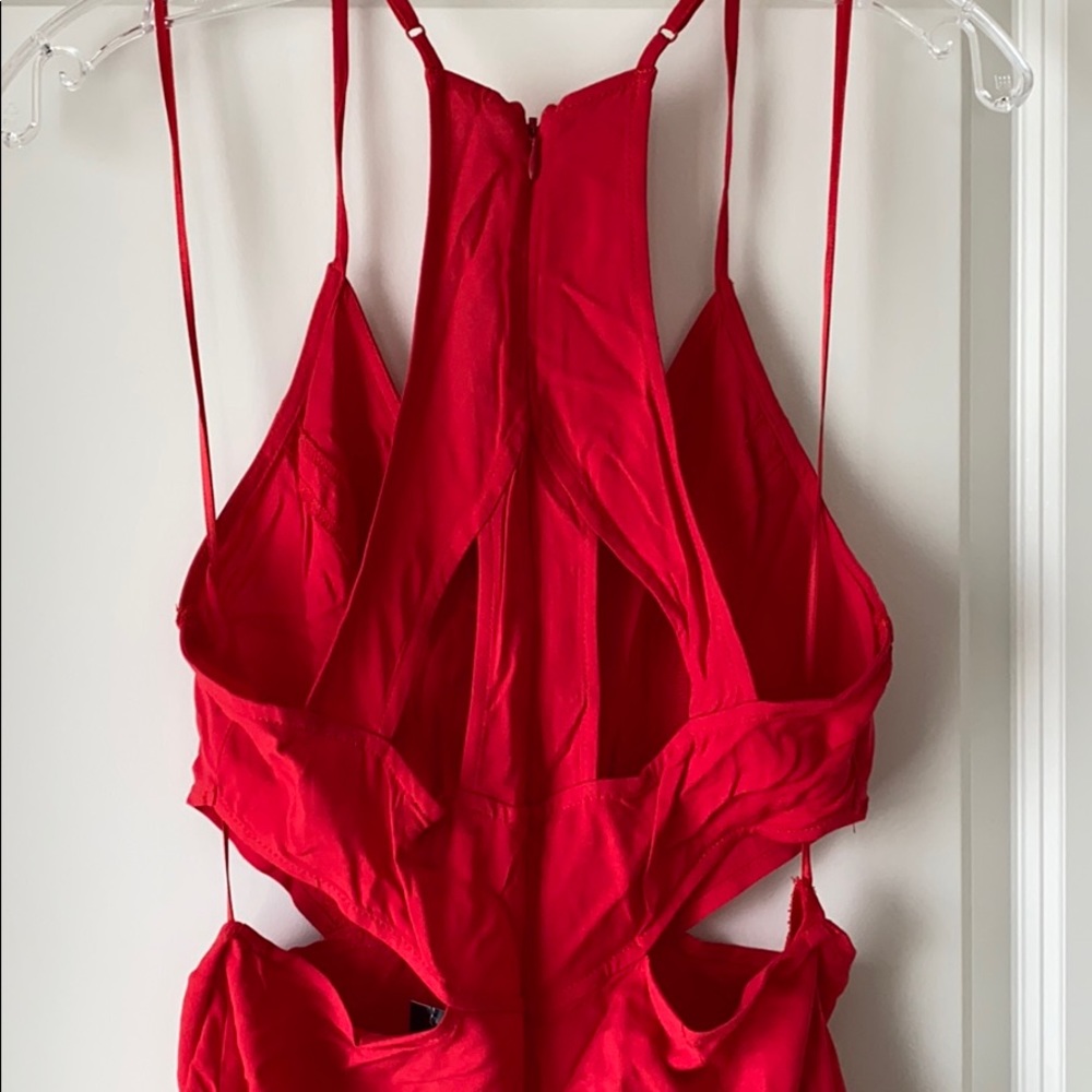 Red Express Romper - Picture 4 of 5